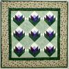 Purple Harmony Tulip Quilt